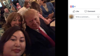 Of Course The Founder Of Orchids Of Asia Watched The Super Bowl With Donald Trump